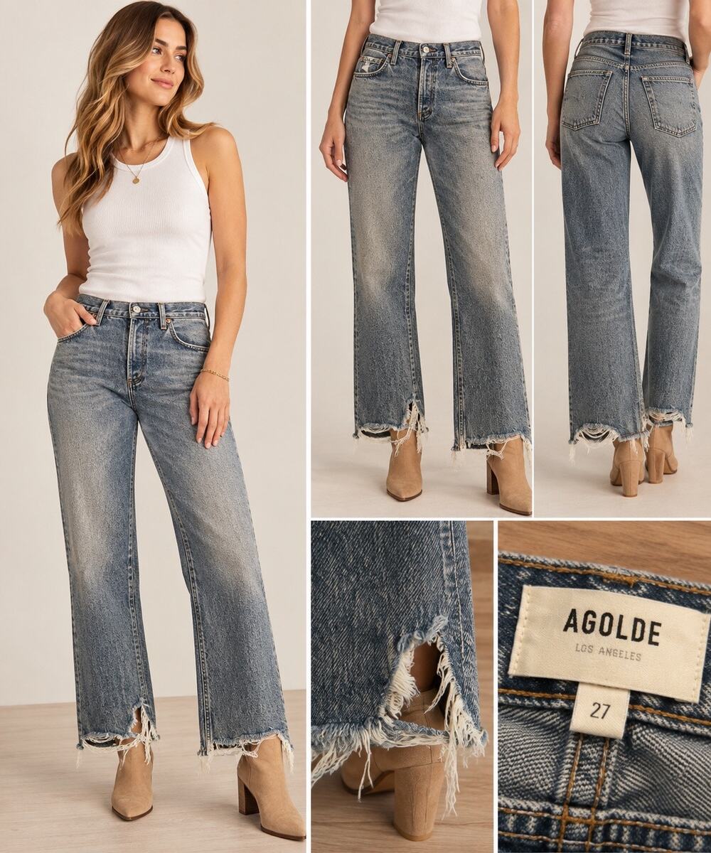 Agolde 90's High Rise Jeans Size 27